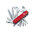 Нож перочинный VICTORINOX Ranger, 91 мм, 21 функция, красный OA-601142