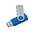 Флеш-карта USB 2.0 16 ГБ «Флэш С1», синий OA-6211.02.16clr