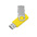 Флеш-карта USB 2.0 16 ГБ «Флэш С1», желтый OA-6211.04.16clr