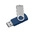 Флеш-карта USB 2.0 16 ГБ «Флэш С1», темно-синий OA-6211.22.16clr