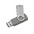 Флеш-карта USB 2.0 16 ГБ «Флэш С1», серый темно-серый OA-6211.38.16clr