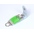 USB-флешка на 16 Гб в виде брелка, зеленый OA-6509.16.03