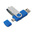 USB3.0/USB Type-C флешка на 16 Гб «Квебек C», синий OA-7401.02.16
