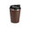 Термокружка CAFe COMPACT, 380 мл, коричневый дерево OA-842011