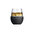 Тумблер для вина WINE KUZIE, черный (P) OA-842038p