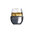 Тумблер для вина WINE KUZIE, серебристый OA-842039