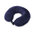 Подушка Basic из микрофибры с эффектом памяти U-shape, синий (P) OA-852002p