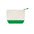 Косметичка DOEL из хлопка плотностью 280 г/м2, бежевый/папоротник бежевый/зеленый OA-BO7537S129226