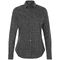 Рубашка женская Becker Women, темно-серая с белым, размер XS G-01649503XS, G-01649503XXL