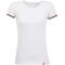 Футболка женская Rainbow Women, белая с ярко-синим, размер L G-03109907L, G-03109907M, G-03109907S, G-03109907XL, G-03109907XXL