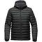 Куртка компактная мужская Stavanger черная с серым, размер 3XL G-11613.31.3XL, G-11613.31.4XL, G-11613.31.L, G-11613.31.M, G-11613.31.S, G-11613.31.XXL