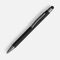 Ручка шариковая Atento Soft Touch со стилусом, черная G-16428.30