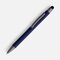 Ручка шариковая Atento Soft Touch со стилусом, темно-синяя G-16428.40