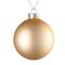 Елочный шар Finery Matt, 10 см, матовый золотистый G-17665.00
