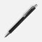 Ручка шариковая Lobby Soft Touch Chrome, черная G-18323.30