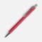 Ручка шариковая Lobby Soft Touch Chrome, красная G-18323.50