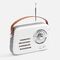 Bluetooth-колонка с радио Retronica, белая G-18751.60