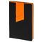 Ежедневник Bookmark, недатированный, черный с оранжевым G-21180.32