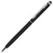 Ручка шариковая со стилусом TOUCHWRITER SOFT, покрытие soft touch черный, серебристый HG-1105g/35