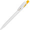 Ручка шариковая TWIN WHITE белый, ярко-желтый HG-161/01/03