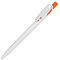 Ручка шариковая TWIN WHITE белый, оранжевый HG-161/01/05