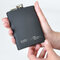 Фляжка BLACK; черный; 235 мл; металл, резина; лазерная гравировка HG-17301