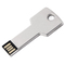 USB flash-карта KEY (16Гб), серебристая, 5,7х2,4х0,3 см, металл HG-19336_16Gb/47