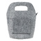 Термосумка "FELTY", 34 x 22 x 15 см, фетр серый меланж HG-2462/29