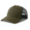 Бейсболка RAPPER COTTON-S, 5 клиньев, пластиковая застёжка оливковый, черный HG-254179-S.935