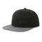 Бейсболка SNAP BACK-S, 6 клиньев, пластиковая застежка черный, серый HG-25424-S.3529