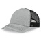 Бейсболка RAPPER CANVAS-S, 5 клиньев, пластиковая застёжка серый, черный HG-254400-S.293