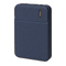Универсальный аккумулятор Flash 5 (5000 мАч) с подсветкой и soft touch, синий, 9,8х6.3х1,3 см HG-37174/25
