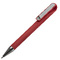 Ручка шариковая GLOSSY GUN с покрытием soft touch красный, серебристый HG-38028/08