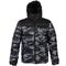Куртка SIBERIA нейлон 40, био-пух 534 камуфляж серый, черный HG-394860.51/2XL, HG-394860.51/3XL, HG-394860.51/L, HG-394860.51/M, HG-394860.51/S, HG-394860.51/XL