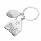 Брелок SILV HOME; 3,97 x 3,3 x 0,3 см; металл серебристый HG-50131