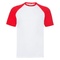 Футболка мужская SHORT SLEEVE BASEBALL T 160 красный, белый HG-610260.WM/2XL, HG-610260.wm/l