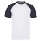 Футболка мужская SHORT SLEEVE BASEBALL T 160 темно-синий, белый HG-610260.we/2xl, HG-610260.we/l