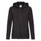Толстовка женская LADY-FIT HOODED SWEAT JACKET 280 черный HG-621180.36/L, HG-621180.36/XL, HG-621180.36/XS