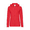 Толстовка женская без начеса LADIES LIGHTWEIGHT HOODED SWEAT 240 красный HG-621500.40/l, HG-621500.40/s