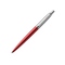 Шариковая ручка Parker Jotter Essential, Kensington Red CT, стержень: M, цвет чернил : blue или blac красный/серебристый OA-1953187