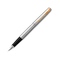 Перьевая ручка Parker Jotter Stainless Steel GT, Mblue серебристый, золотистый, черный OA-2030948