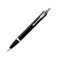 Шариковая ручка Parker IM Mat Black CT лак матовый, стержень: M, цвет чернил: blue, в подарочной упаковке. черный, серебристый OA-2143632