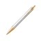 Шариковая ручка Parker IM Premium K318  Pearl GT, стержень: M, цвет чернил: blue, в подарочной упаковке. белый, золотистый OA-2143643