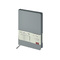 Ежедневник А5 "Megapolis Color New" soft-touch, светло-серый OA-3-753.28new