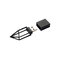 USB-флешка на 32 ГБ, micro USB  черный OA-3003.07.32