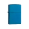Зажигалка ZIPPO Classic с покрытием Sapphire™, латунь/сталь, синяя, глянцевая, 38x13x57 мм OA-422113