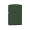 Зажигалка ZIPPO Classic с покрытием Green Matte, латунь/сталь, зелёная, матовая, 38x13x57 мм зеленый OA-422127