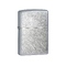 Зажигалка ZIPPO с покрытием Herringbone Sweep, латунь/сталь, серебристая, матовая, 38x13x57 мм OA-422131