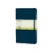Записная книжка Moleskine Classic (нелинованный) в твердой обложке, Large (13х21см), голубой сапфир OA-57511002