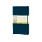 Записная книжка Moleskine Classic (в клетку) в твердой обложке, Large (13х21см), голубой сапфир OA-57511202